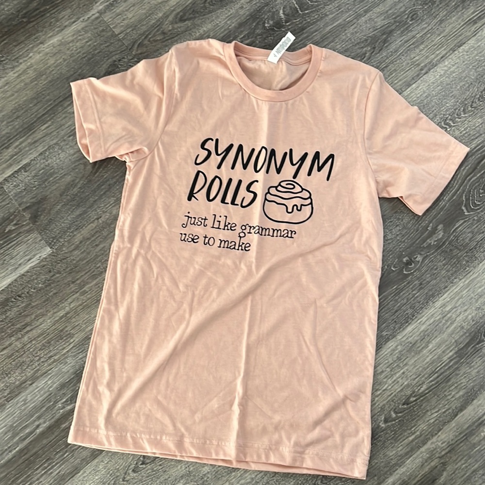 Teachers! Grammar tee size small
